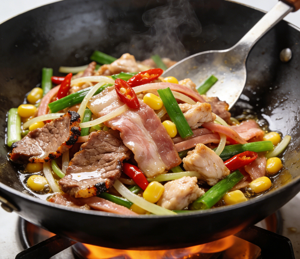 炒肉(牛肉、猪肉、鸡肉...)酱油