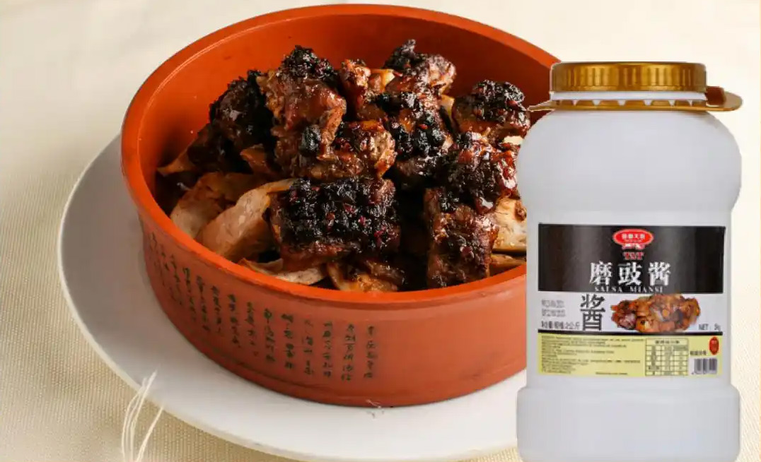 磨豉酱的豆豉香气